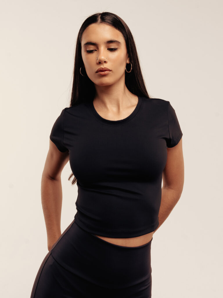 Baby Tee Tech Preta