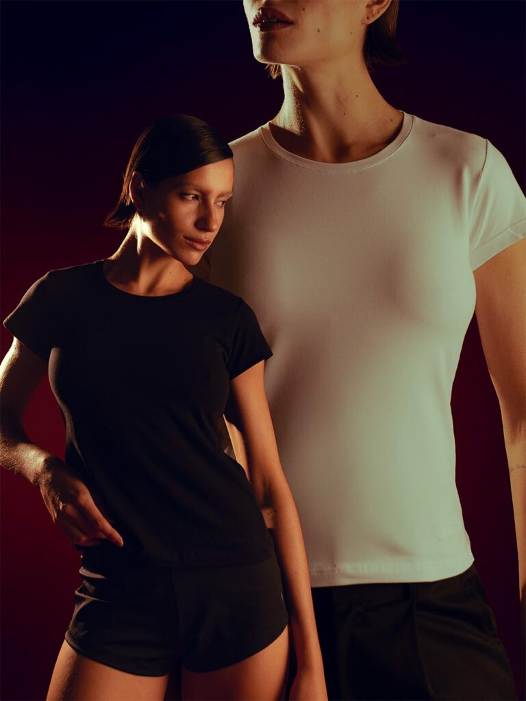 Duo Baby Tee Longa Algodão