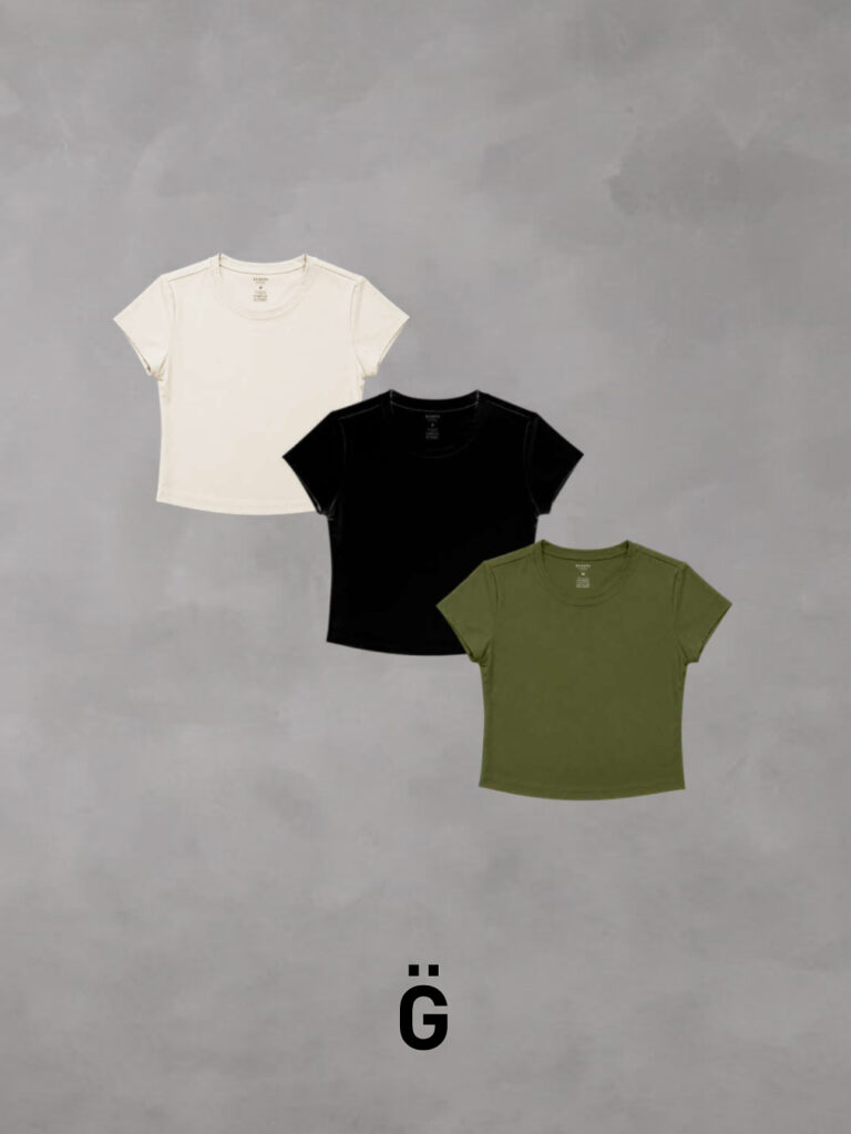 Trio Baby Tee Tech
