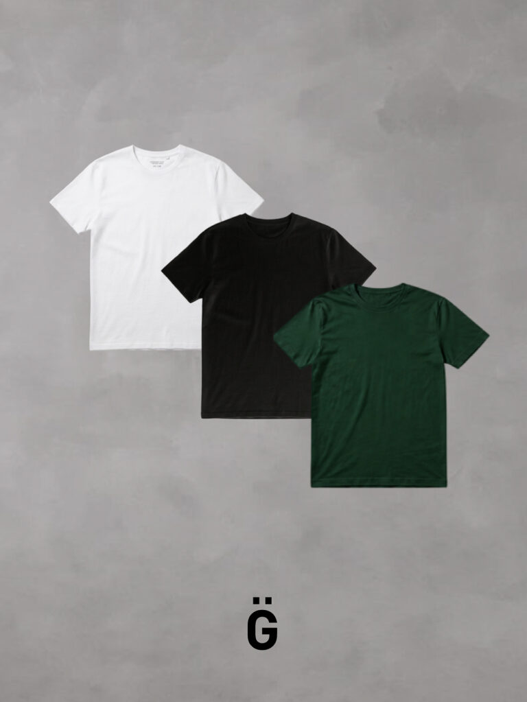 Trio Camiseta Slim